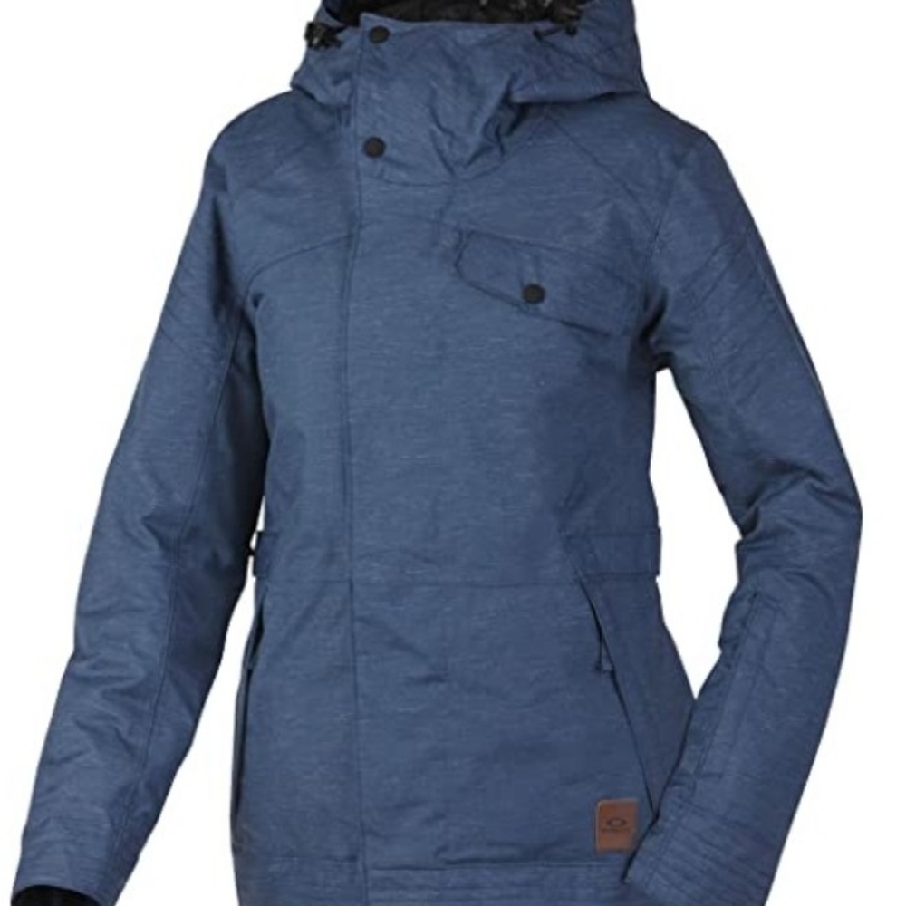 Oakley Women's Showcase BZI Jacket In Blue Shade